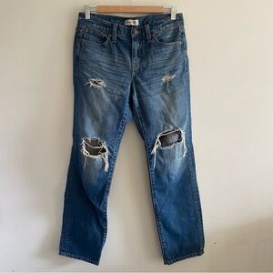 Madewell Distressed Boyfriend Jeans